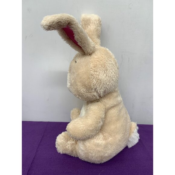 Kohl’s Cares Itsy-Bitsy Bunny Rabbit Cream 10 Inch Embroidered FacePlush Stuffed - Picture 4 of 11